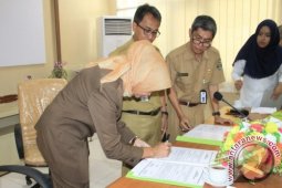 Realisasi Fisik Disbun Capai 57,79 Persen