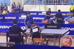 Tenis Meja Kalsel Babat Sulteng 3-0