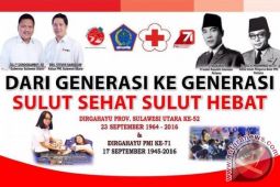 Bendera Raksasa Warnai Puncak Peringatan HUT PMI 