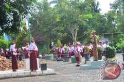 Wabup  Apel Pagi di SDN Angsau 4