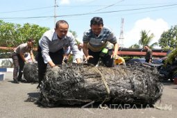 Polisi Serahkan Benda Diduga Roket ke LAPAN