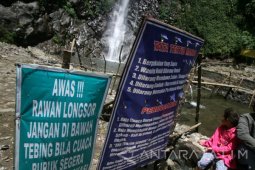 Air Terjun Rawan Longsor