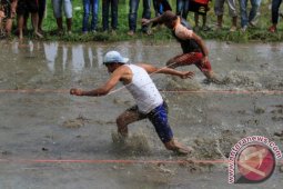 Lomba Lari Dalam Sawah