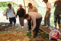 Warga Saling Pelatihan Membuat Jamban