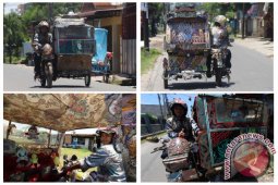 BECAK MOTIF BATIK