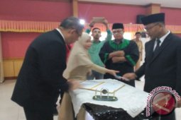 Sutarmidji Lantik Dirut PDAM Pontianak Periode 2016-2020