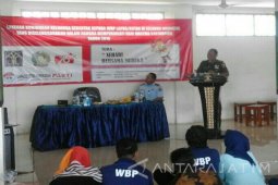 Ratusan Narapidana Kasus Narkoba Pamekasan Ikuti  Pendidikan Wawasan Kebangsaan