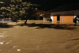 Ratusan Rumah di Pangandaran Kebanjiran