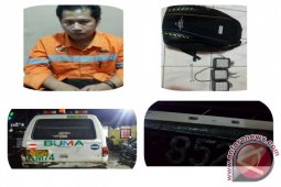 Polsek Paringin Tangani Kasus Pencurian Lampu Sorot