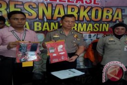 Polresta Banjarmasin Tangkap Bandar Dan Kurir Narkoba