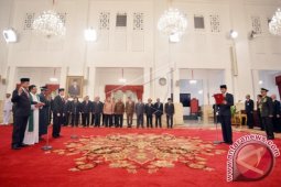 Pelantikan Menteri ESDM dan Wamen ESDM
