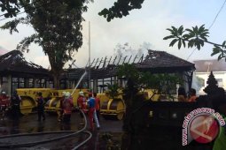 Gudang Arsip Dinas PU Denpasar Terbakar