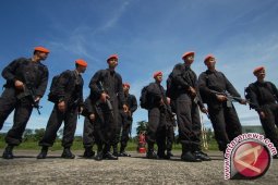 Korps Baret Jingga gelar upacara HUT ke-69