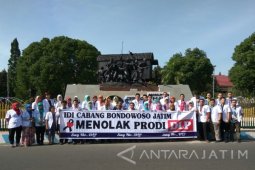 IDI Bondowoso Unjuk Rasa Tolak Regulasi DLP