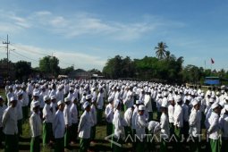 Ribuan Santri di Jember Gelar Upacara HSN
