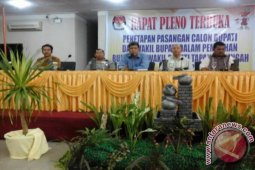 Empat Balon Bupati Tapteng Ditetapkan