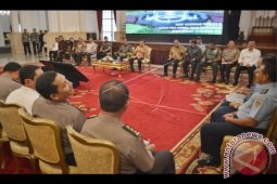 Rakor Presiden Dengan TNI-Polri