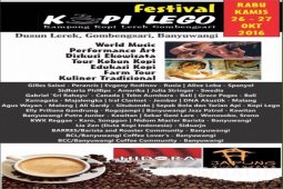 Kampung Wisata Lerek-Banyuwangi Gelar Festival "Kopi Lego"