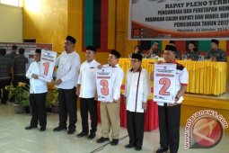 KIP tetapkan nomor urut calon Bupati Aceh Barat