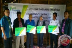 1.095 Pekerja Informal Paser Gabung BPJS Ketenagakerjaan