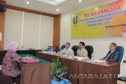 Seleksi Dewan Pendidikan Jatim Masuki Tahap Wawancara