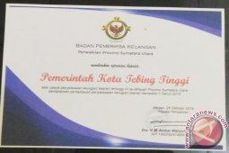 Tebing Tinggi Raih Penghargaan Dari BPK