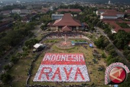 Ratusan mahasiswa dorong gerakan kebhinekaan