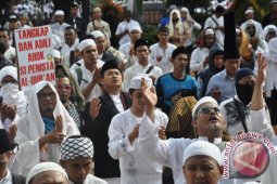 Unjuk Rasa di Kaltim Berlangsung Tertib