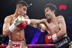 Manny Pacquiao Kalahkan Jessi Vargas Raih Juarai Welter WBO