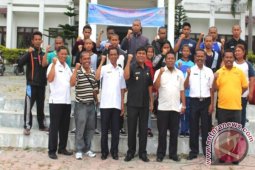 Wakil Bupati Samosir Berangkatkan Atlet Wushu