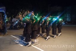 Ratusan Regu Gerak Jalan Palapa di Pamekasan