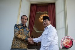 Presiden Terima Prabowo di Istana Merdeka
