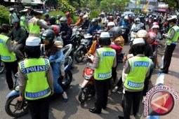 Operasi Zebra Polresta Jambi tilang ratusan kendaraan