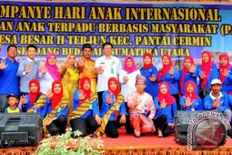 Sergai Peringati Hari Anak Internasional