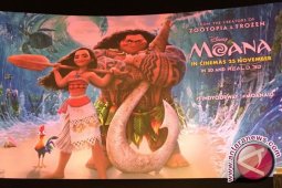 "Moana" Puncaki Box Office Thanksgiving