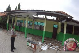 Angin Kencang Robohkan Ruang Kelas TK