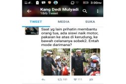 Bupati Purwakarta Minta Maaf Postingannya Di Medsos