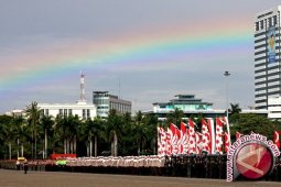 Massa Doa Bersama Mulai Datangi Monas