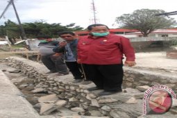 Bupati Samosir Monitoring Proyek Pembangunan