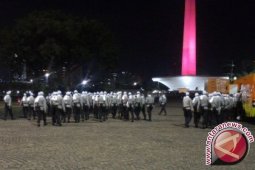 Personel Pengamanan 2 Desember Mulai Masuki Monas