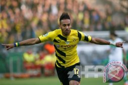 Aubameyang Pencetak Gol Terbanyak Liga Jerman