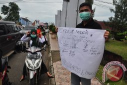 Forum Jurnalis Pangkalpinang Gelar Aksi Simpatik