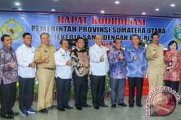 Bupati Simalungun Hadiri Rakor di Pemprov Sumut