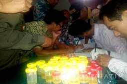 Kepala Desa di Situbondo Tes Urine