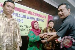 Tiga UMKM Babel Terima Penghargaan Produktivitas Siddhakarya