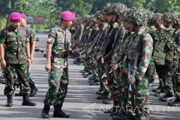 Pasukan Marinir Gelar Kesiapan Latihan Satuan Tempur