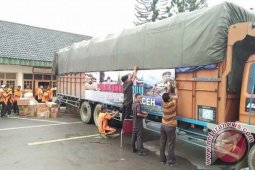 Polda Jambi kirimkan bantuan korban gempa Aceh