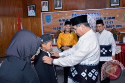 BUPATI LEPAS KAFILAH HSS
