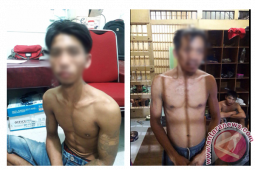 Polisi Tangkap Dua Pencuri Gudang Aneka Logam