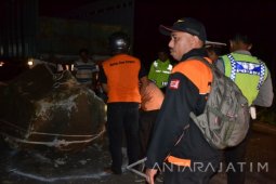 Longsor di Situbondo Mengenai Bus Penumpang
